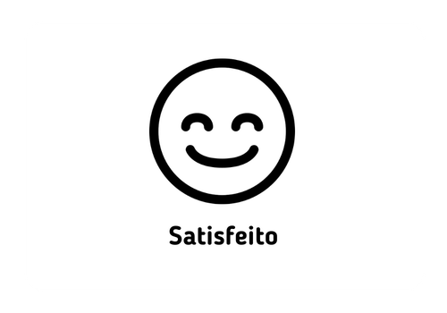 Sim, estou satisfeito(a)